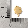 PVD Vacuum Plating 304 Stainless Steel Charms X-STAS-L081-022G-3