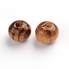 Round Natural Wood Beads X-WOOD-Q009-6mm-LF-2