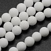 Natural White Jade Beads Strands X-G-D695-8mm-3