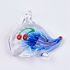 Handmade Lampwork Big Pendants LAMP-G132-C-2