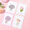 40 Sheets 4 Styles Paper Invitations Greeting Card AJEW-FS0001-26-7