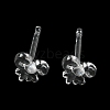 Resin Stud Earring Findings LS-X1-FIND-H046-09-2