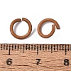 Spray Painted Iron Open Jump Rings IFIN-T017-04B-05-2
