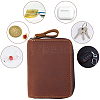 Rectangle Leather Credit Card Wallets for Women Men AJEW-WH20001-31A-5