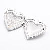 Romantic Valentines Day Ideas for Him with Your Photo Brass Locket Pendants ECF138-2