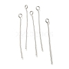 Brass Eye Pins KK-H502-02F-S-1