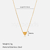 304 Stainless Steel Pendant Necklaces for Women FS-WG3C5F5-06-1