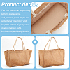   4Pcs 2 Colors Rectangle Felt Bag Bottom FIND-PH0019-96-4