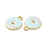 Alloy Enamel Pendants ENAM-J650-08G-05-4