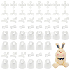 Olycraft 64Pcs 6 Styles Plastic Doll Joints KY-OC0001-36-1