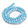 Opaque Glass Beads Stands LS-EGLA-A035-P8mm-B08-2