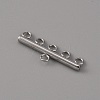 201 Stainless Steel Chandelier Component Links LS-STAS-WH0043-06D-P-1-2