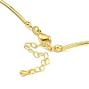 Rack Plating Brass Pendant Necklaces for Women NJEW-C059-02G-03-3