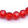 Transparent Glass Bead Strands LS-GLAA-R166-6mm-01D-2