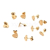 Ion Plating(IP) 304 Stainless Steel Stud Earring Findings STAS-I183-04A-G-1