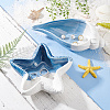 Ocean-themed Ceramic Jewelry Plate DJEW-WH0015-108B-5