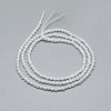 Cubic Zirconia Beads Strands G-G792-47-01A-2