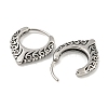 316 Surgical Stainless Steel Hoop Earrings EJEW-D096-07F-AS-2