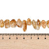 Heated Natural Citrine Beads Strands G-L657-F01-01-5