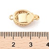 Brass Micro Pave Cubic Zirconia Box Clasps KK-C080-12G-03-3