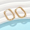 301 Stainless Steel Hoop Earrrings for Women EJEW-U066-04G-3