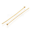 Brass Ball Head Pins KK-G331-10-0.8x40-3