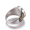 304 Stainless Steel Finger Rings RJEW-E157-15GP-2