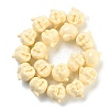 Synthetic Coral Carved Beads Strands CORA-B001-01B-2