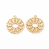 Brass Pendants KK-K241-13G-1