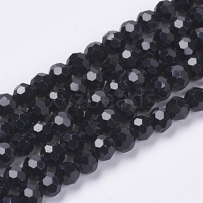 Opaque Glass Beads Strands EGLA-F120-NC04-1