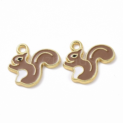 Alloy Enamel Pendants ENAM-B054-03G-04-1