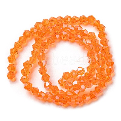 Transparent Electroplate Glass Beads Strands EGLA-A039-T3mm-A11-1