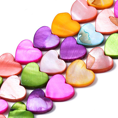 Natural Freshwater Shell Beads Strands SHEL-S278-024B-1