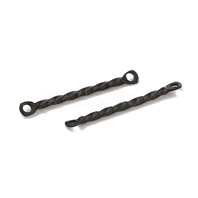 304 Stainless Steel Connector Charms STAS-Q323-02B-B-1