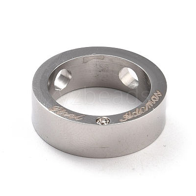 304 Stainless Steel Couple Pendants STAS-K235-09EBP-1