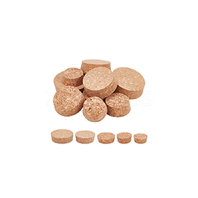 10Pcs 5 Styles Cork Bottle Stoppers AJEW-NB0006-07-1