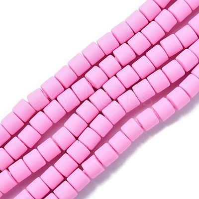Handmade Polymer Clay Bead Strands X-CLAY-ZX006-01-25-1