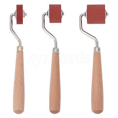 3Pcs 3 Styles Wood Roller FIND-NB0005-94-1
