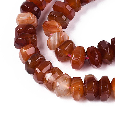Natural Agate Beads Strands G-N356-01A-09-1