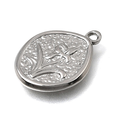 304 Stainless Steel Pendants STAS-K322-26B-P-1