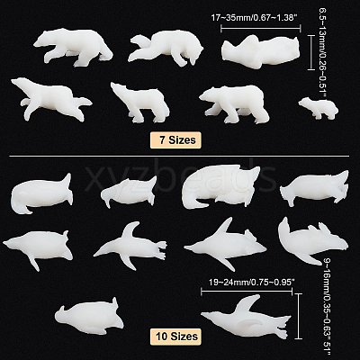 2Sets 2 Styles Animals Model FIND-GA0001-24-1