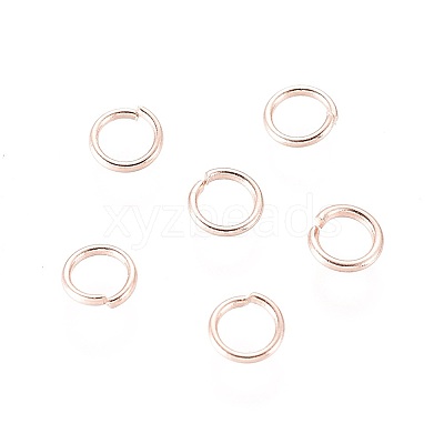 304 Stainless Steel Open Jump Rings X-STAS-O098-01RG-05-1