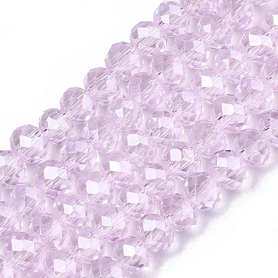 Electroplate Glass Beads Strands EGLA-A044-T2mm-A10-1