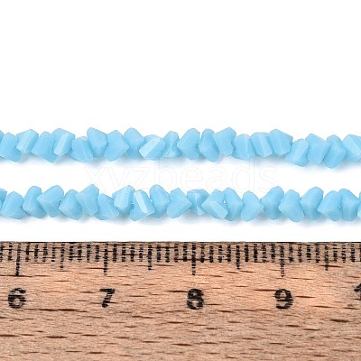Opaque Glass Beads Strands GLAA-N019-3mm-17-1