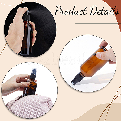 Glass Essential Oil Empty Spray Bottles MRMJ-GF0001-70C-1