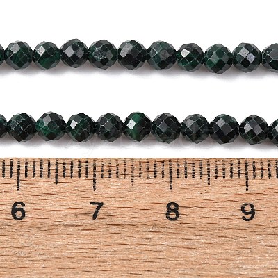 Natural Malachite Beads Strands G-D306-A02-4MM-A01-1