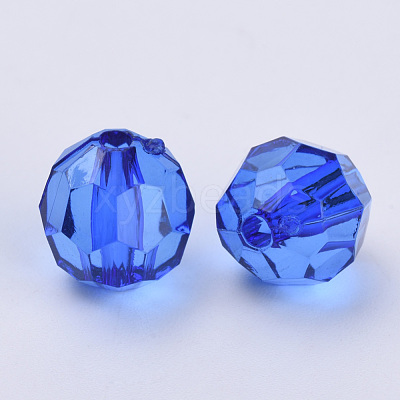 Transparent Acrylic Beads TACR-Q257-22mm-V44-1
