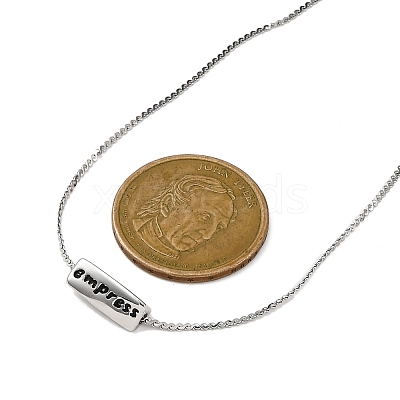 304 Stainless Steel Serpentine Chain Necklaces NJEW-K255-33P-1
