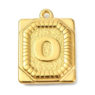 Ion Plating(IP) 304 Stainless Steel Pendants STAS-U033-01G-O-1