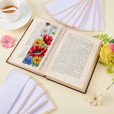 Cotton Bookmarks for Cross Stitch Making DIY-WH0759-26D-1